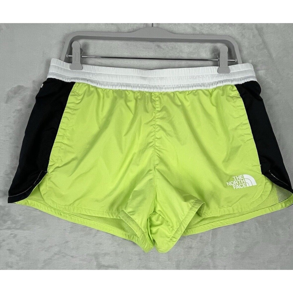 THE NORTH FACE Women's Shorts Size M Green Hydrenaline Mesh Lined Hiking Gym